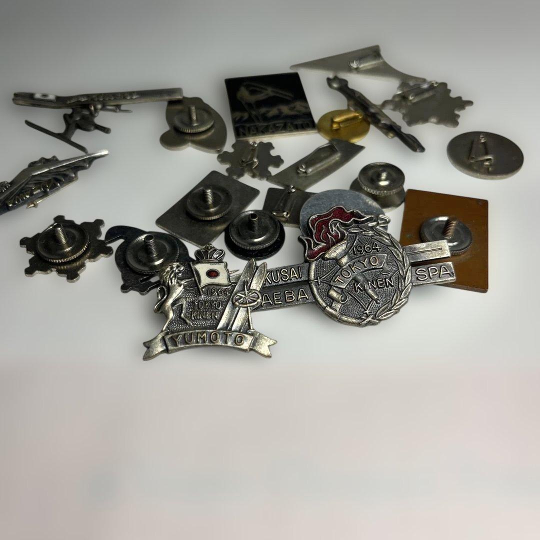 登山記念の山バッジやピンバッジの20個　まとめ売り