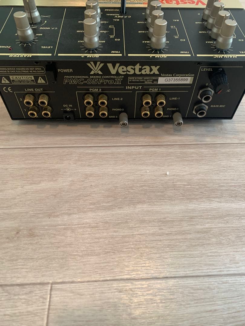 やしちVestax PMC-05PRO Ⅲ DJミキサー　ほぼ未使用