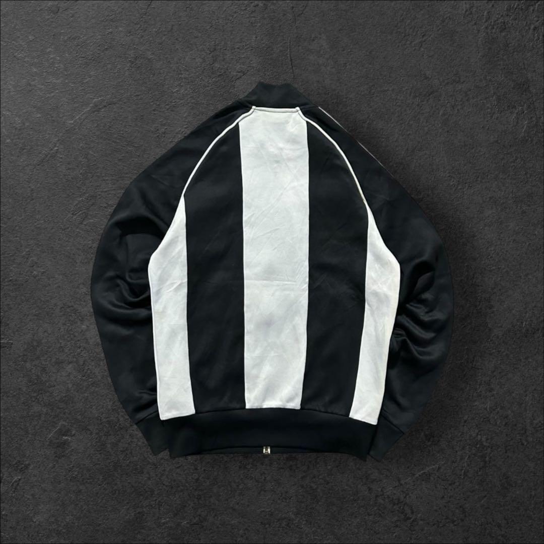 2015年製adidas古着トラックジャケットユヴェントスブラックホワイトT35