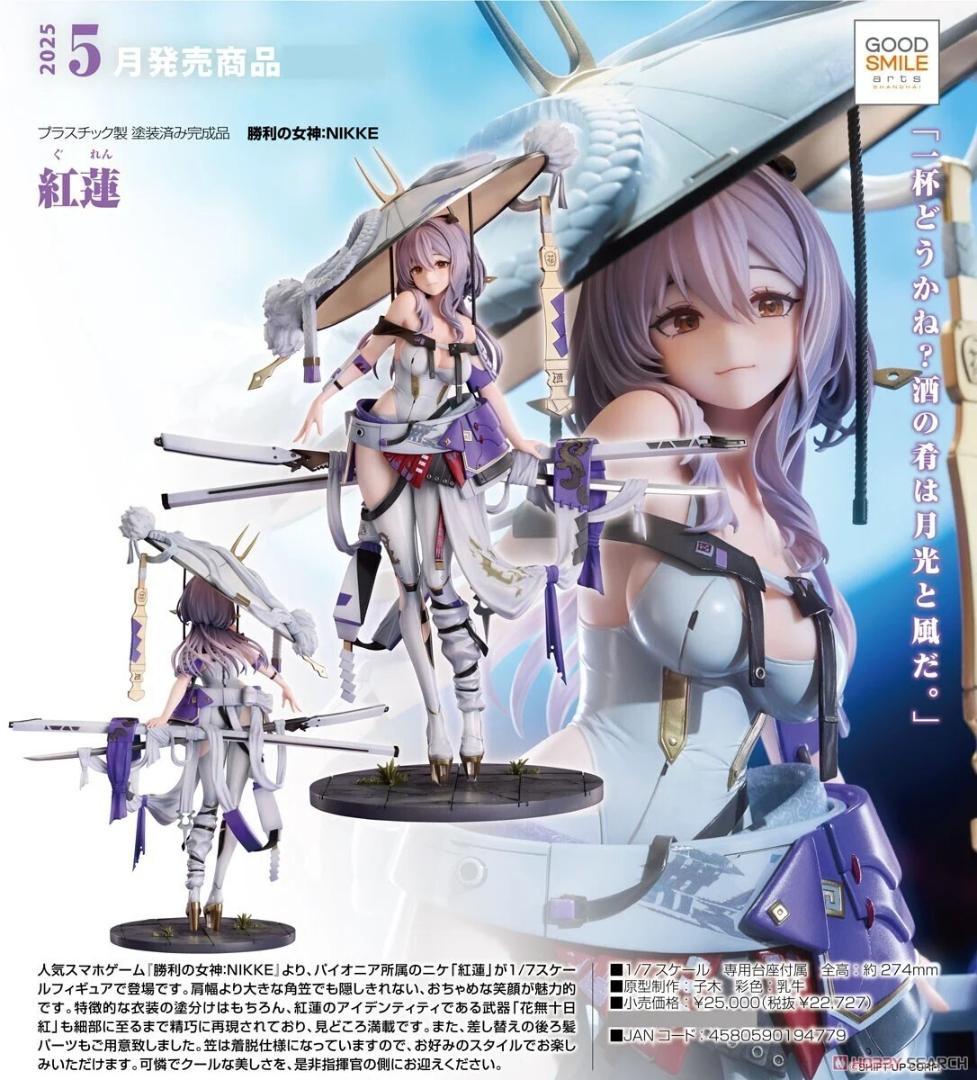 未使用未開封　勝利の女神 NIKKE 紅蓮 グッドスマイルアーツ上海 1/7