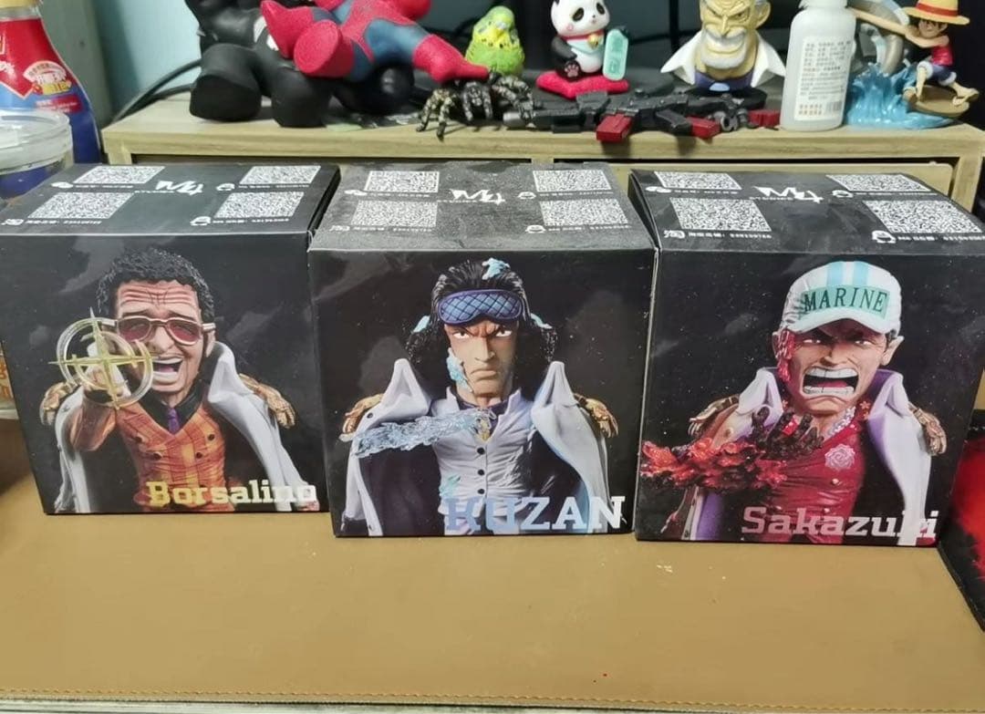 ワンピース クザン 黄猿 赤犬 ガレージキット ガレキ スタチュー④