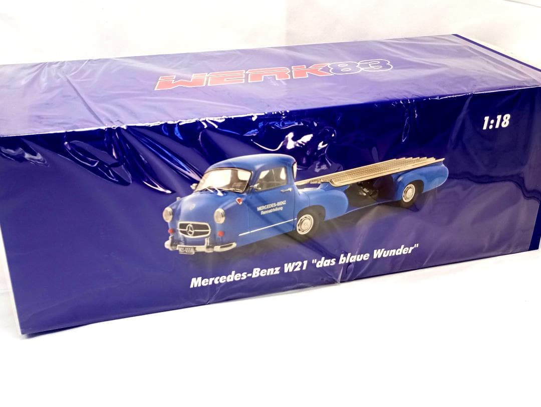 WERK83 1/18 メルセデス ランスポーター ブルーワンダー 1955