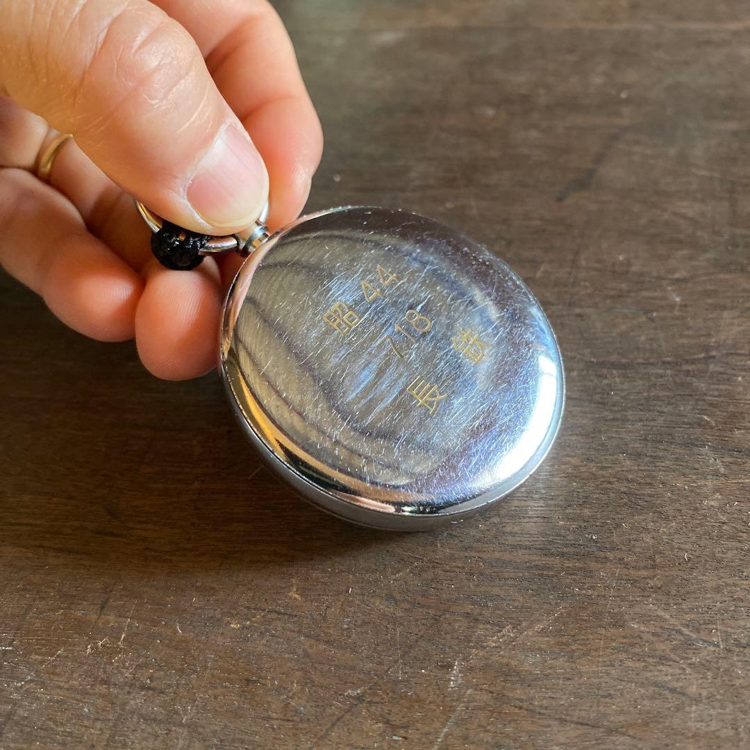 国鉄時代の車掌さんが使ってた時計　稼動品