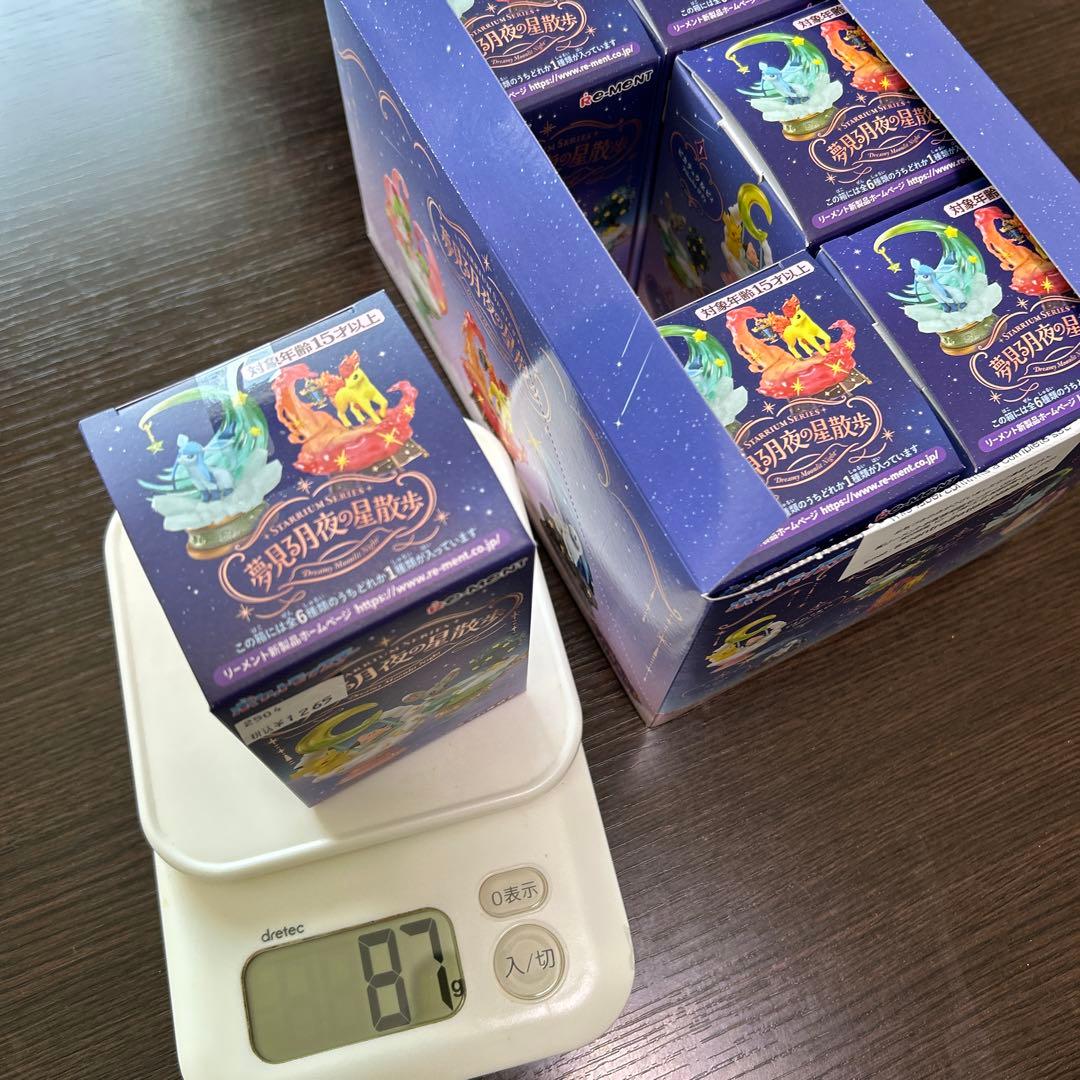 ポケモンフィギュア　夢見る月夜の星散歩コレクション　未開封新品　6種類セット
