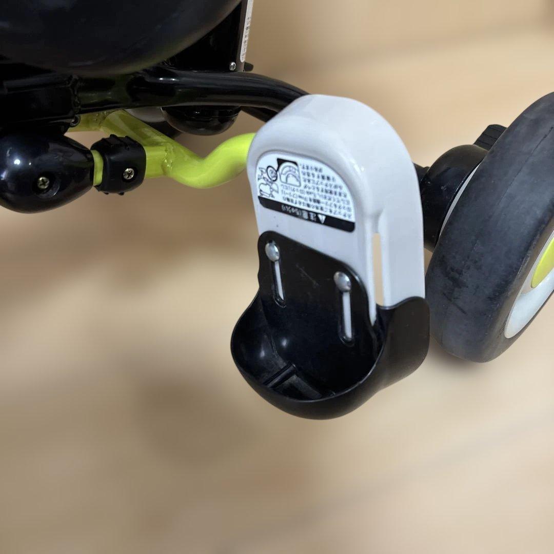 中古】 TOWN 三輪車 ブラック・グリーン　ides compo