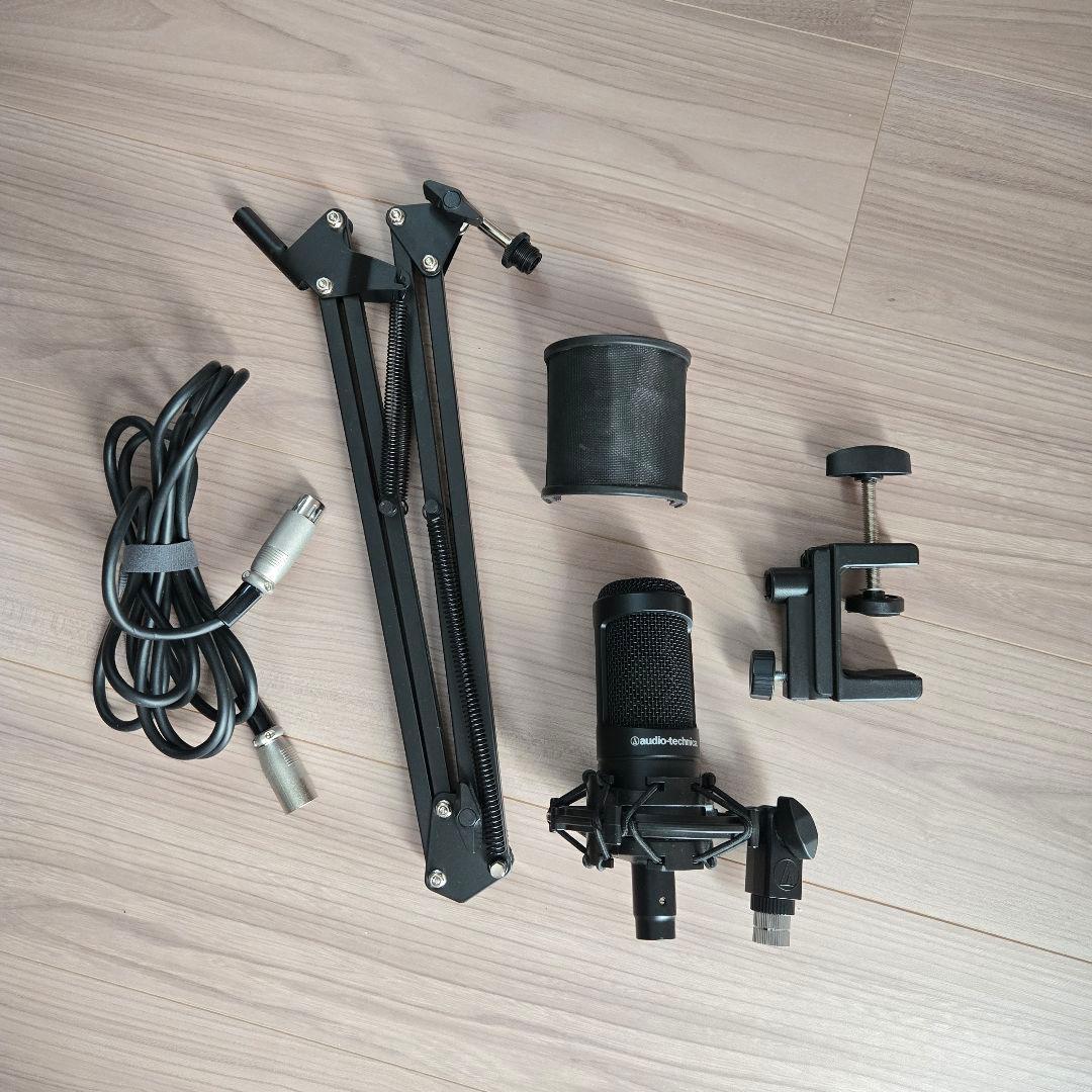 audio-technica AT2050 コンデンサーマイク 一式