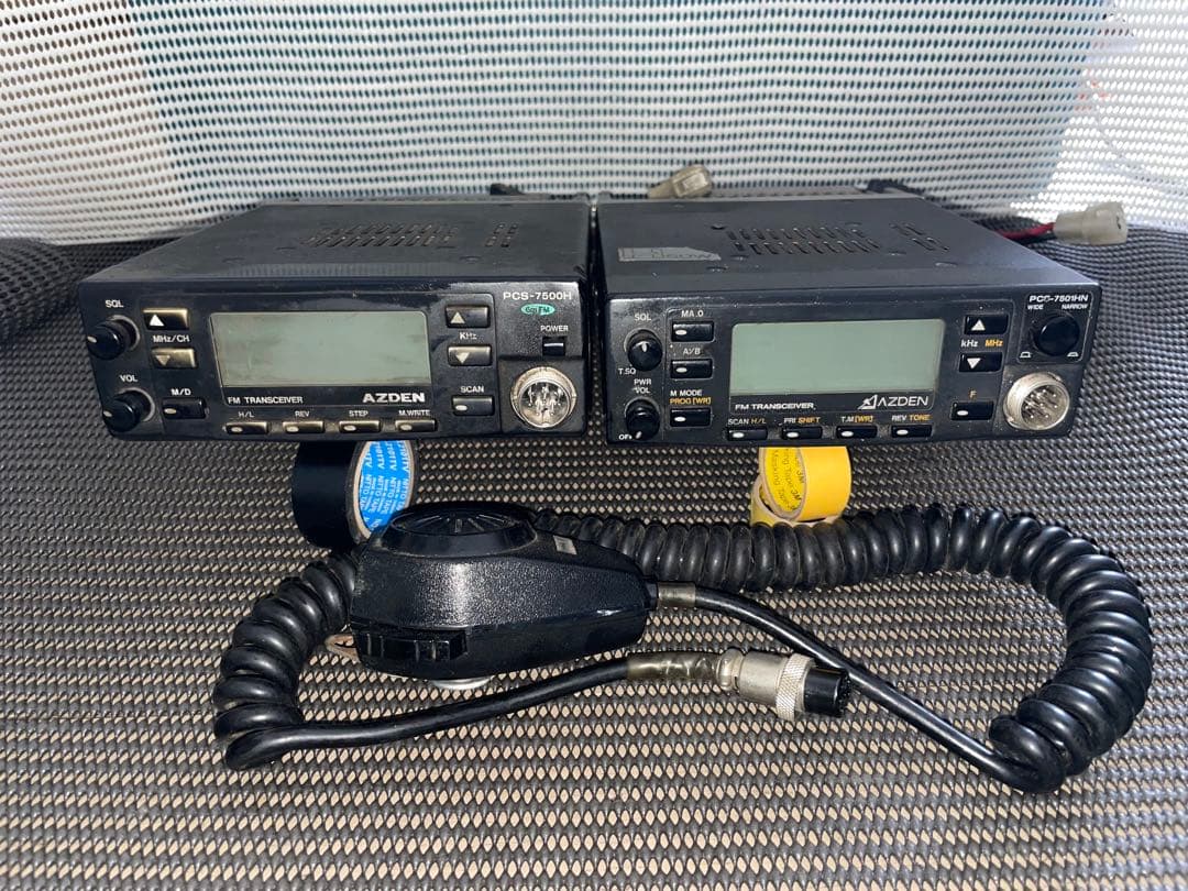 AZDEN 50MHz 無線機　2台
