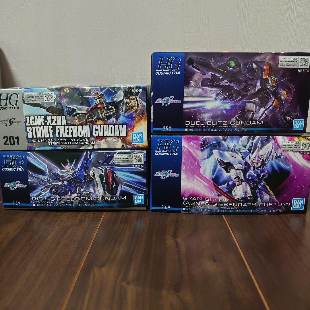 HG ストライクフリーダム　ライジング　デュエルブリッツ　ギャンシュトロノーム