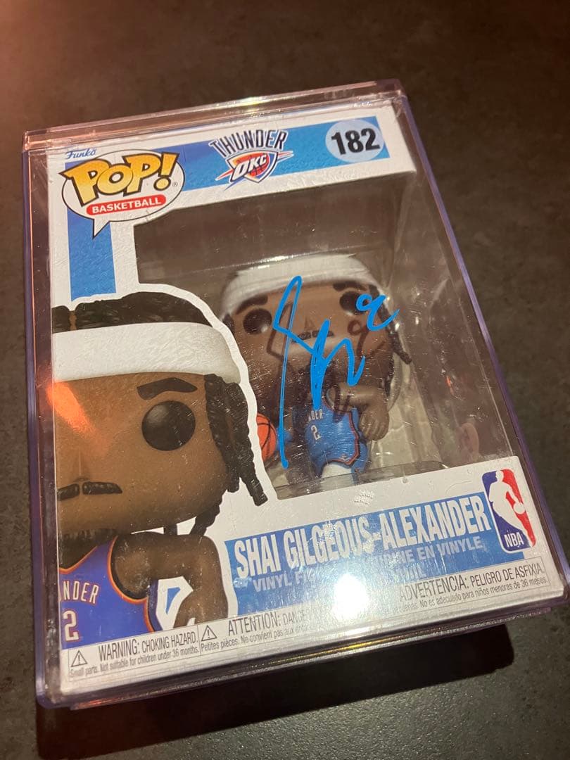 Shai Gilgeous-Alexander 直筆サイン入り フィギュア