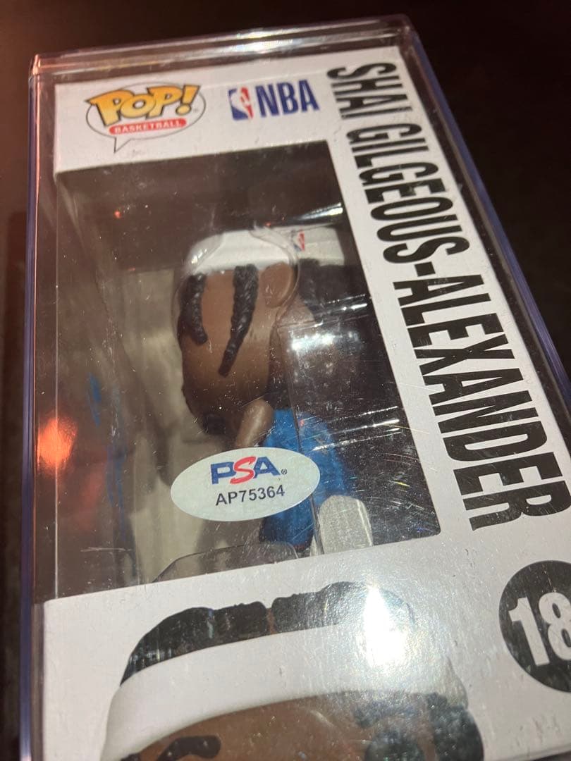 Shai Gilgeous-Alexander 直筆サイン入り フィギュア