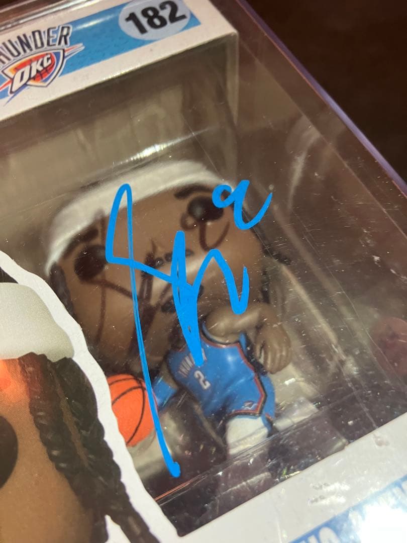 Shai Gilgeous-Alexander 直筆サイン入り フィギュア