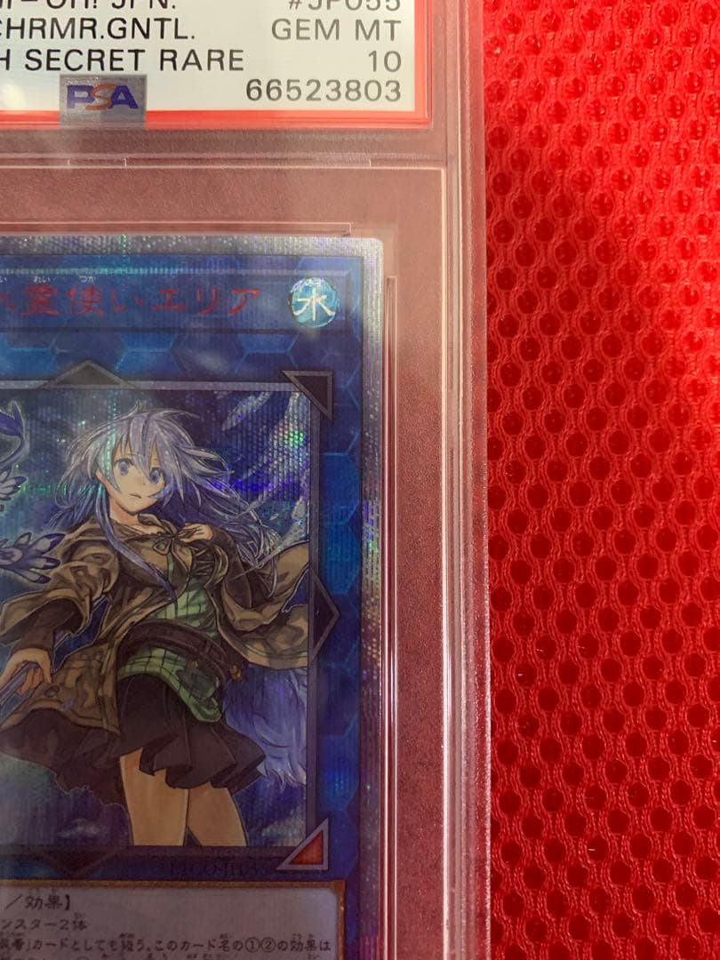 PSA10 遊戯王　清冽の水霊使いエリア　20thシークレット
