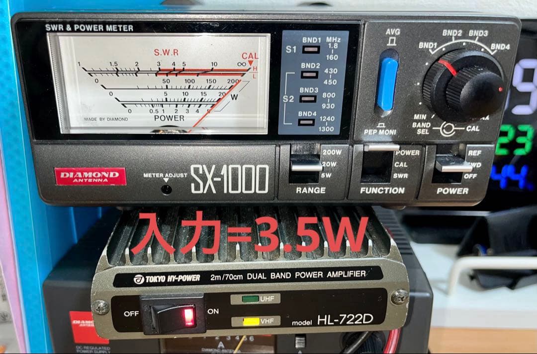 TOKYO HY-Power HL-722D デュアルバンドパワーアンプ