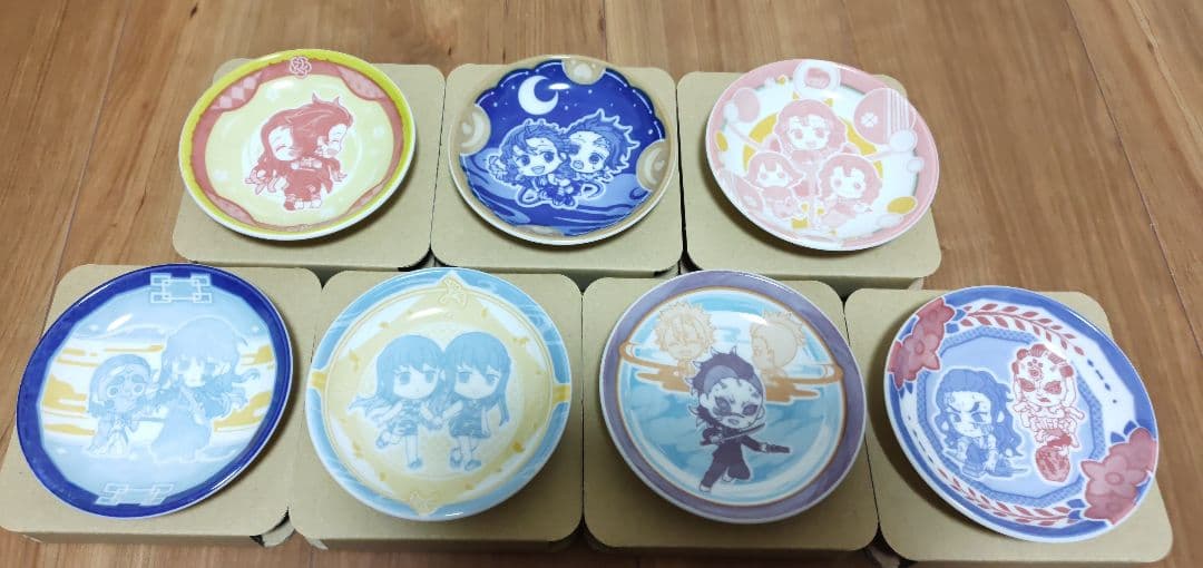 一番くじ 鬼滅の刃 絵皿 コンプリートセット