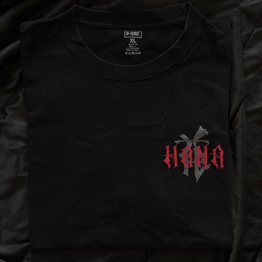 HANA デビュー前直前イベント ロゴTシャツ XLサイズ