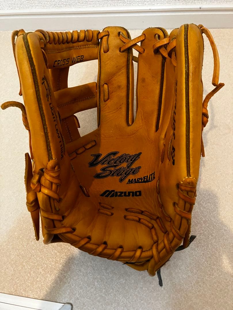超レアなMマークミズノVictory Stage 軟式グローブ
