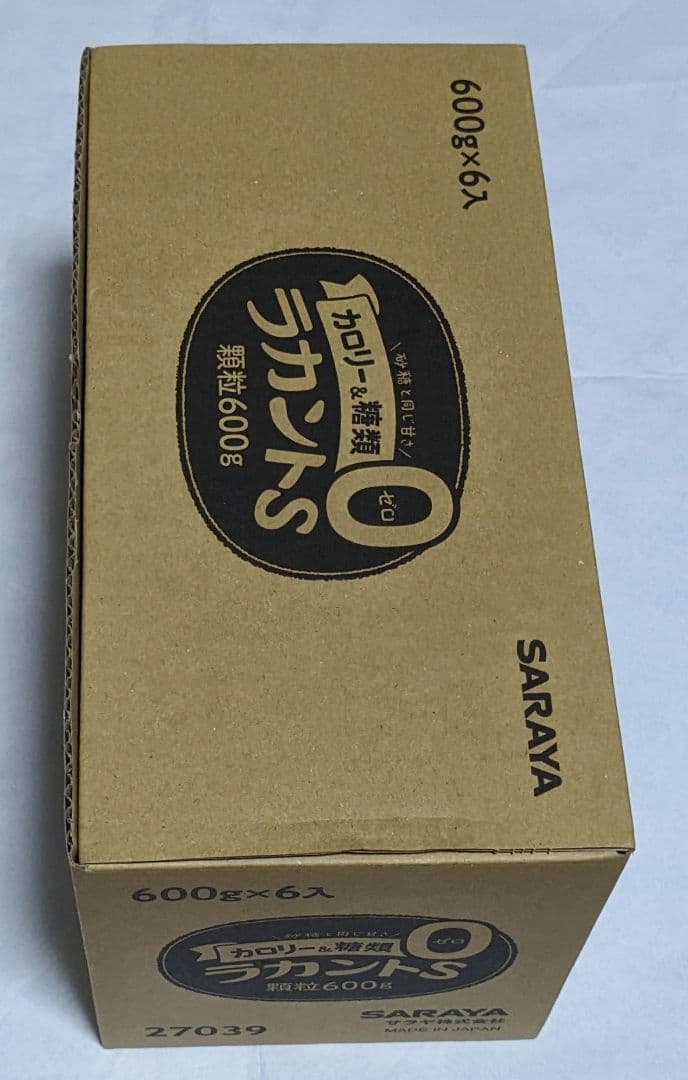 サラヤ SARAYA ラカントS 顆粒 600g×6個セット