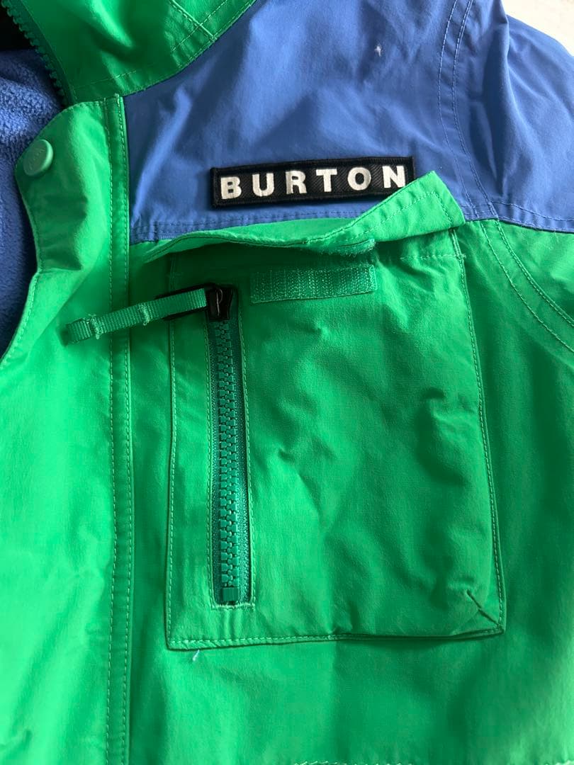 BURTON スキーウェア 子ども用 緑/青