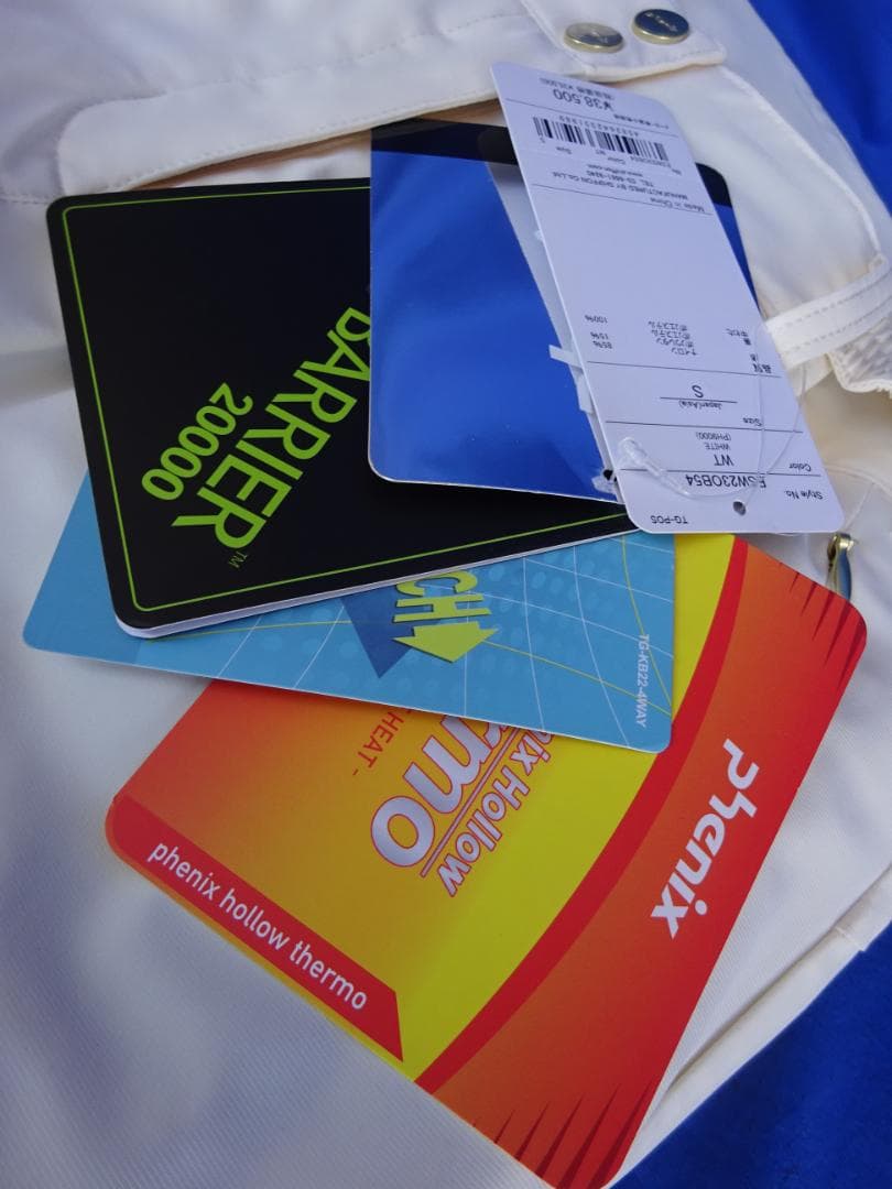 ★未使用★フェニックス レディースSサイズ スキーパンツ ホワイト白 女性用