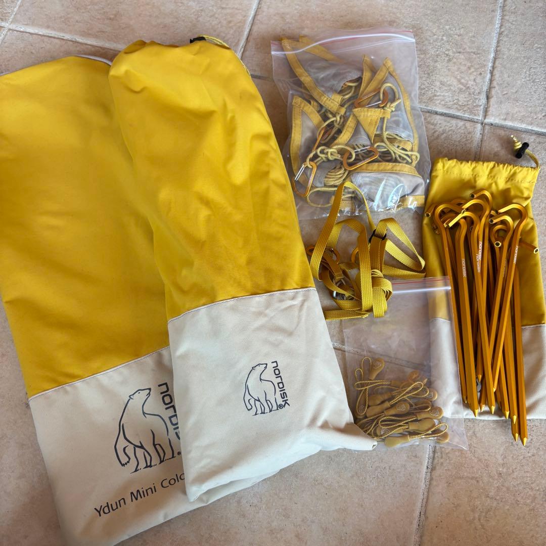 ノルディスク Ydun Tech Mini とColour Pack