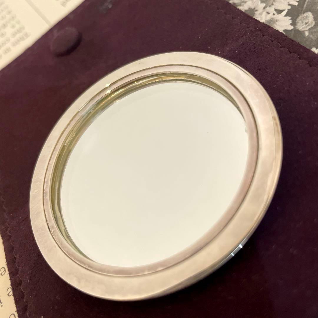 Asprey Londonスターリングシルバー メイクアップミラー