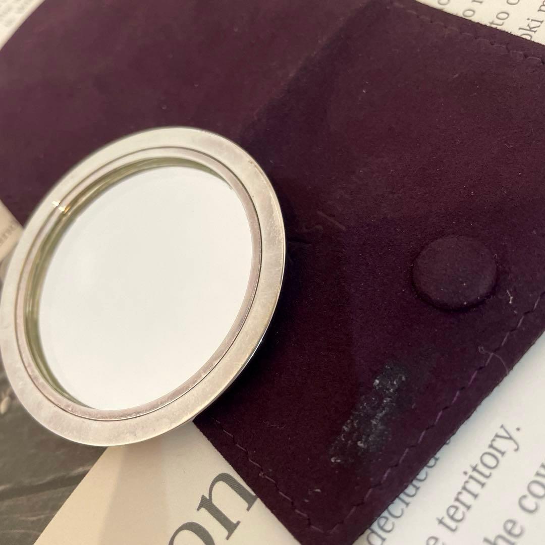 Asprey Londonスターリングシルバー メイクアップミラー
