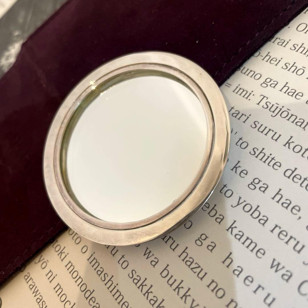 Asprey Londonスターリングシルバー メイクアップミラー