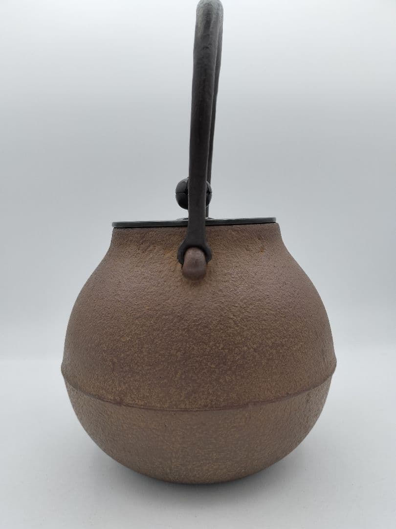 b576 鉄瓶 鶴首 菊地政光 木箱 茶道具 古物