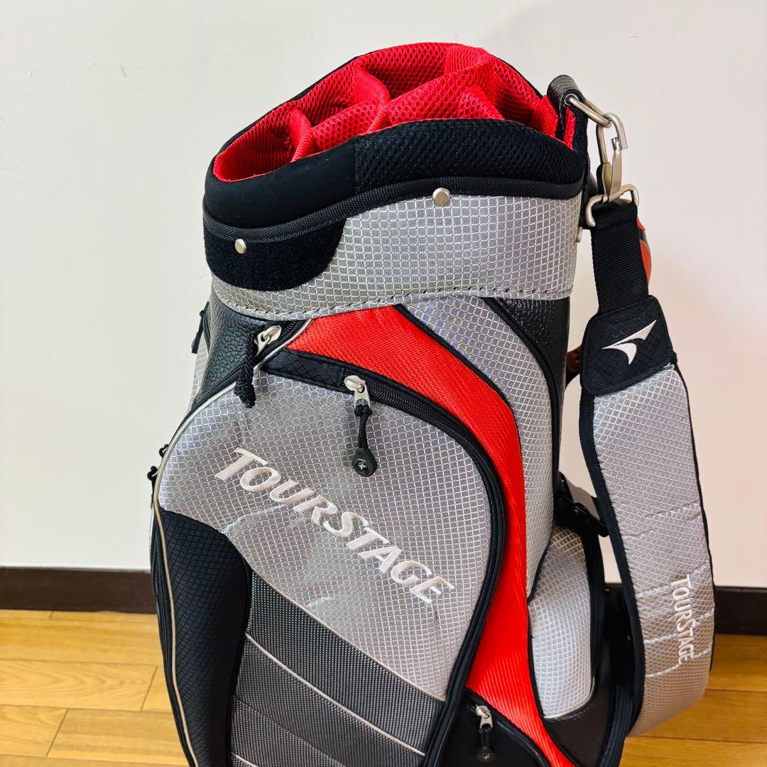 美品　ブリヂストン TOURSTAGE ツアーステージ キャディバッグ 送料込