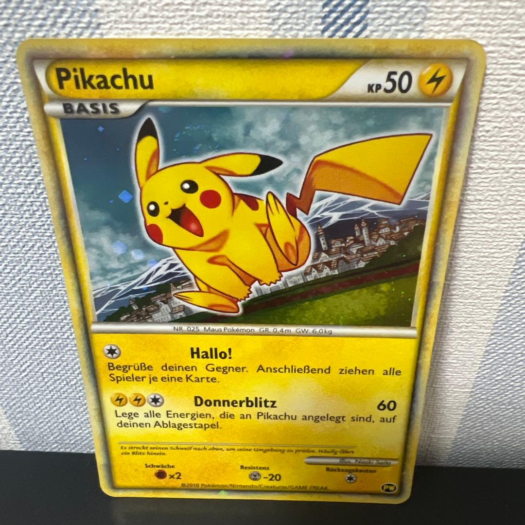 ポケモン　超希少　2010 POKEMON PIKACHU WORLD PRO…