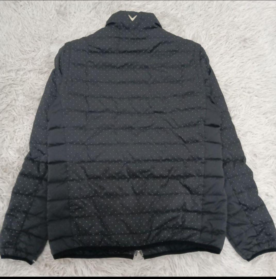 Callaway キャロウェイ　ダウン　２way　メンズ　ドット柄　M