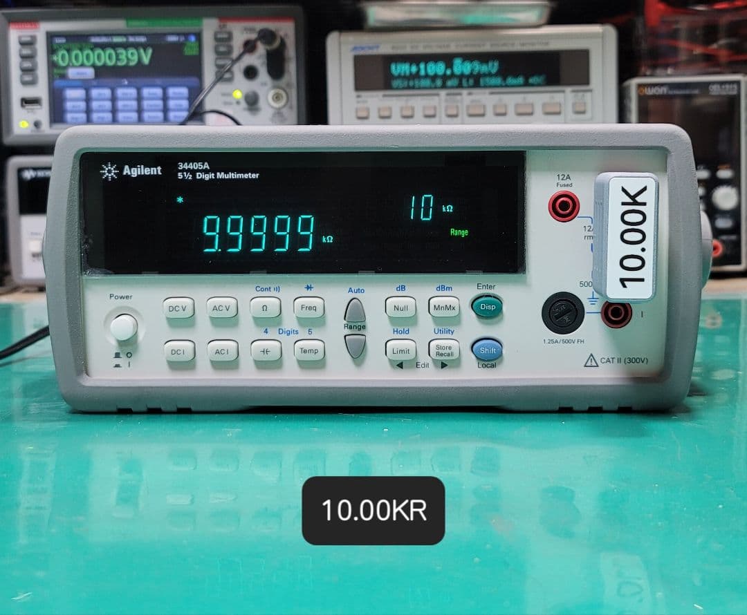 週末Agilent 34405A 5.5桁 デュアルディスプレイ マルチメーター