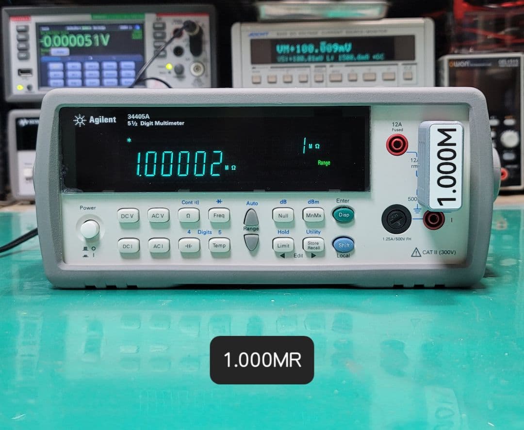 週末Agilent 34405A 5.5桁 デュアルディスプレイ マルチメーター