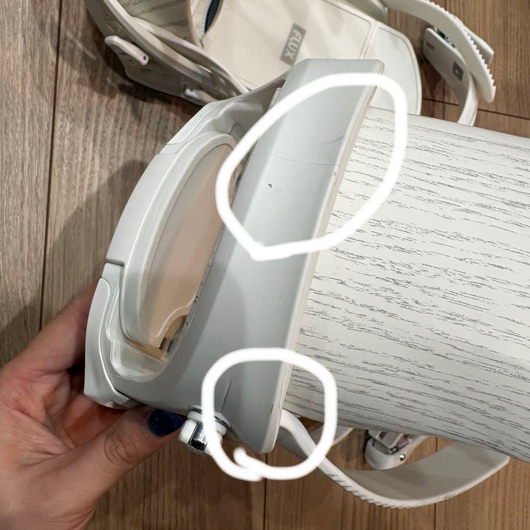 25-26 FLUX SR ビンディング バインディング ホワイトウッド