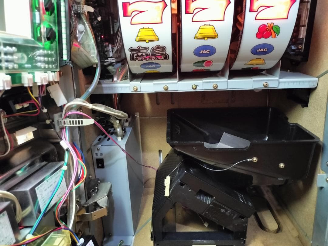 【パチスロ実機】メーシー★パイジマ【不要機付】４号機・超レア・希少台