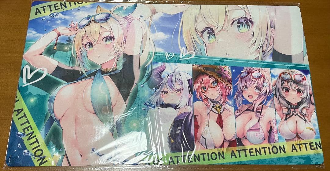 ホロライブ 6期生 水着 秘密結社holox いろは プレイマット 新品未開封