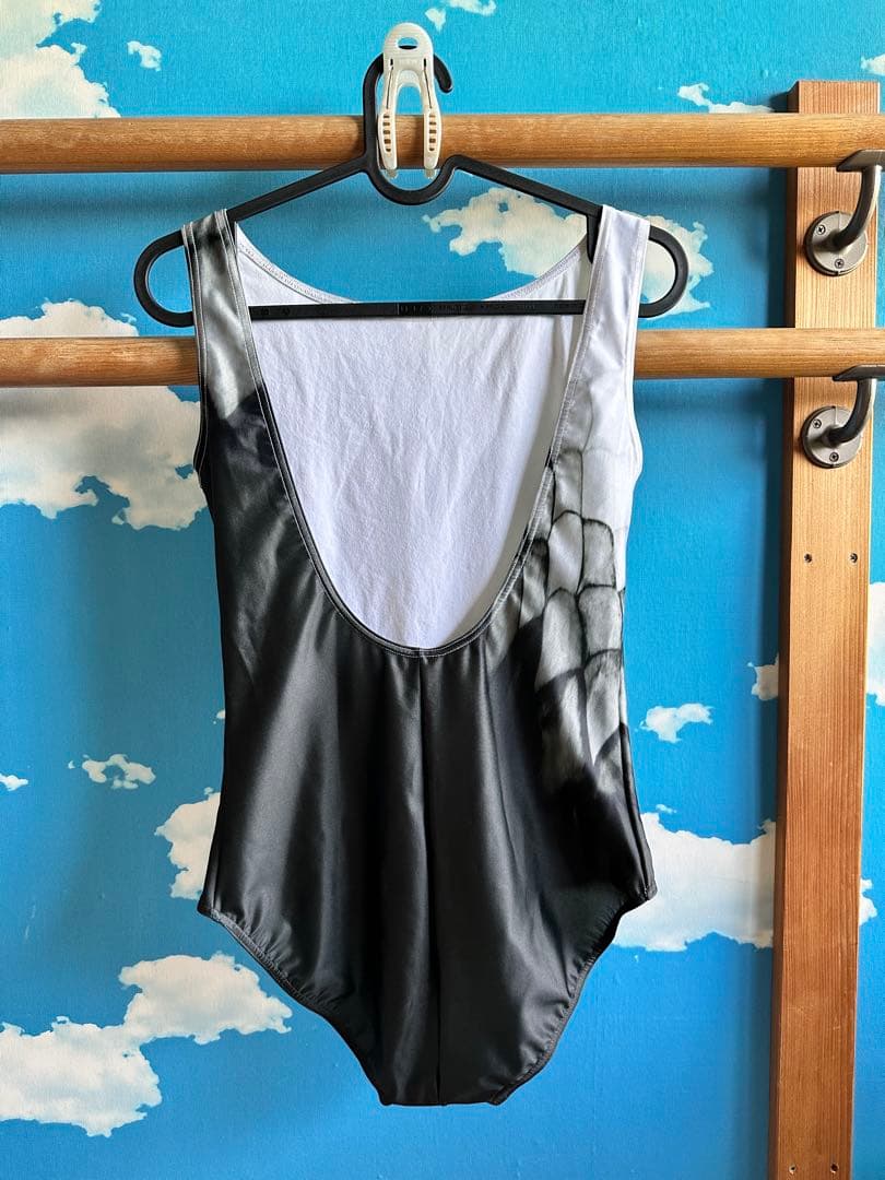 Designed by Alice BLACK SOMEFISHレオタードM