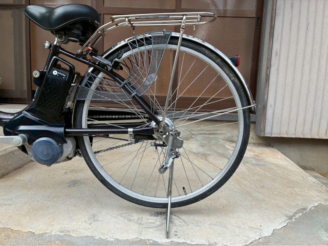 電動自転車　№8437 パナソニック ヒビYX 26インチ　黒　神戸 大阪
