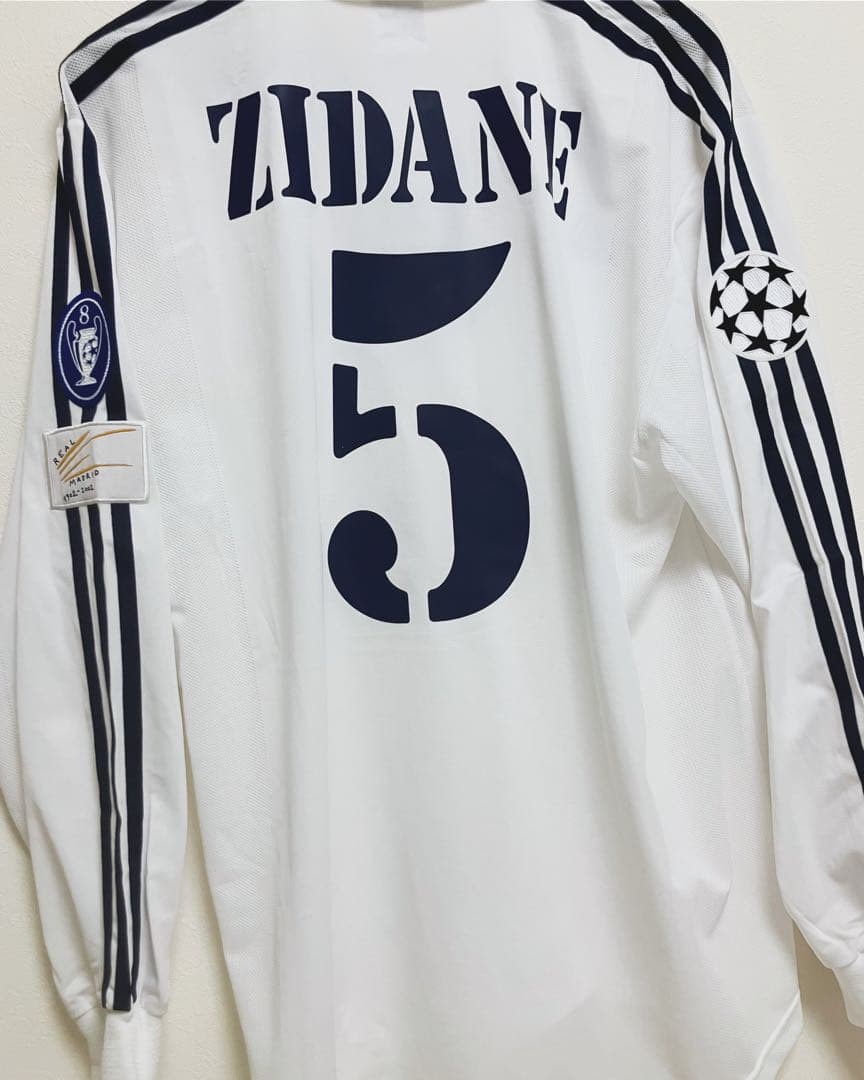 【激レア】ジダン　ユニフォーム　オーセンティック　レアルマドリード