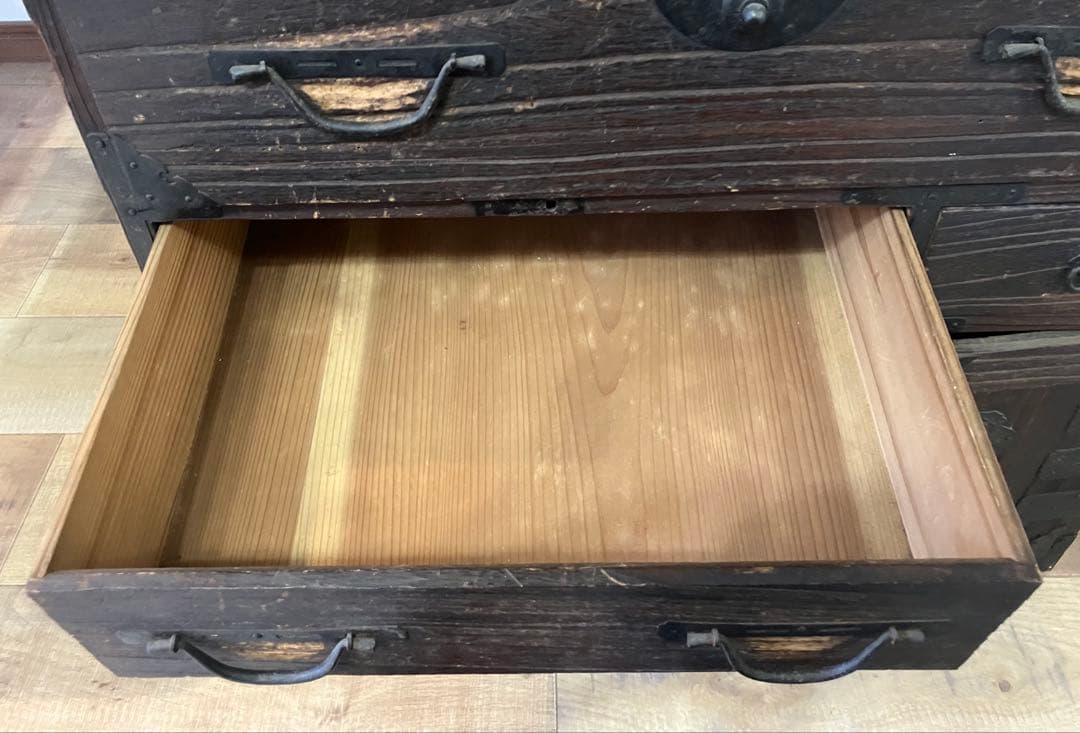 【時代箪笥】明治 大正 骨董品 収納 引き出し インテリア アンティーク