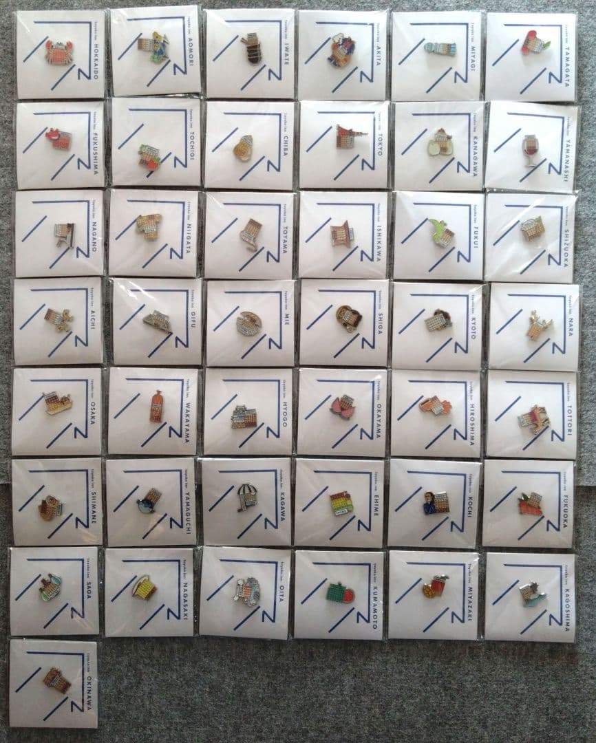 東横イン TOYOKO INN ご当地GENKIバッジ 38種セット