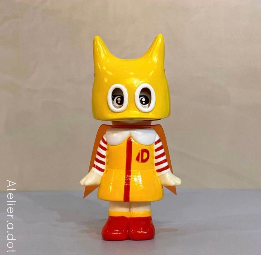 Atelier.a.dot ダー子　猫耳ヘルメット　ソフビ　フィギュア　人形