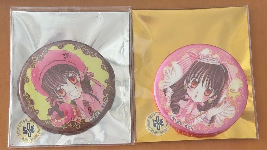 りぼんカフェ　夢色パティシエール　夢パティ　松本夏実　缶バッジ