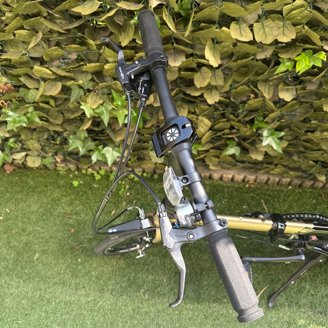 【美品】【泥除け、スタンド、ライト、輪行バック（新品）セット】DAHON K3