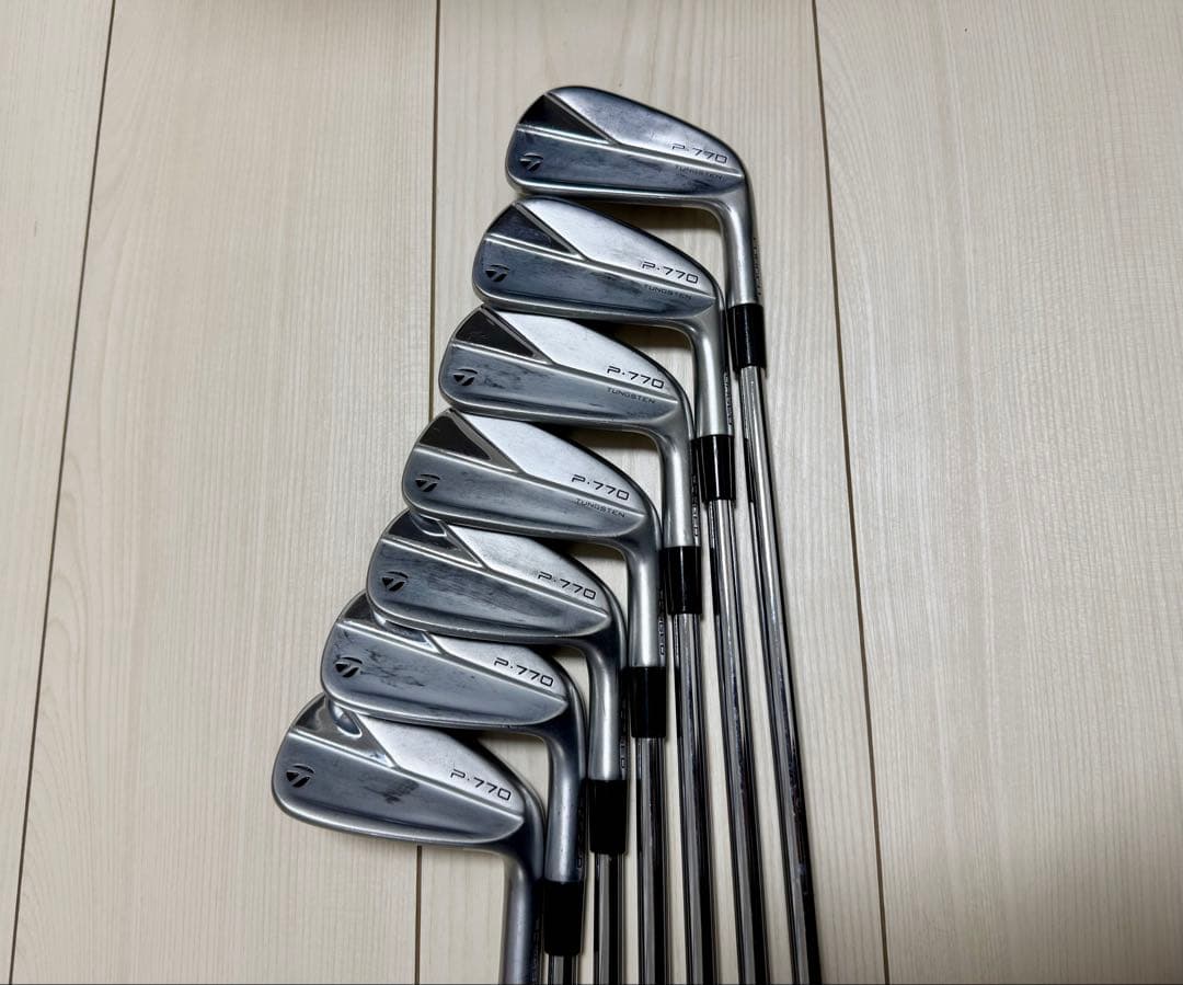 TaylorMade P-770 2023 アイアンセット4-P 7本セット