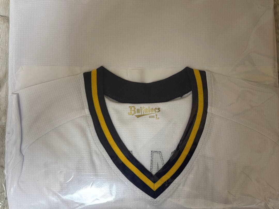 オリックスバファローズ　山田修義選手BlueWave復刻ユニフォームLサイズ⭐︎⭐︎