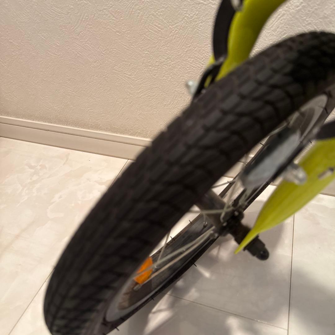 手渡し限定 東京都府中市 STRIDER 14X 幼児用キッズバイク イエロー