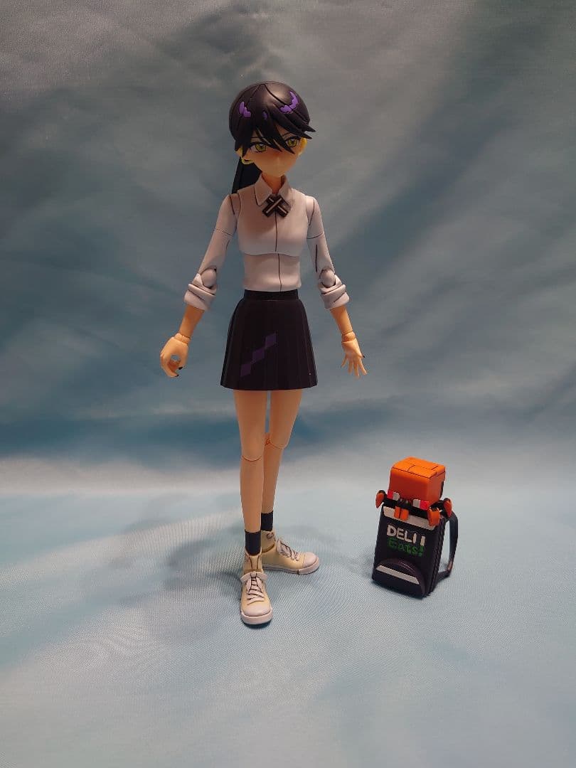 ジークアクス ニャアン 部分塗装完成品+HGサイコガンダムMK−2