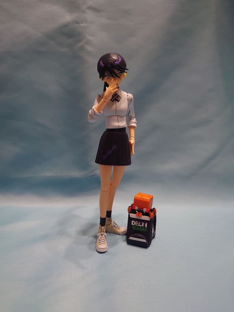 ジークアクス ニャアン 部分塗装完成品+HGサイコガンダムMK−2