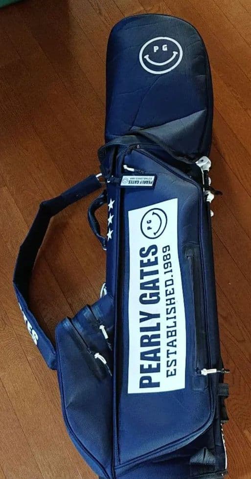 お値下げ！ PEARLY GATES キャディバッグ ネイビー